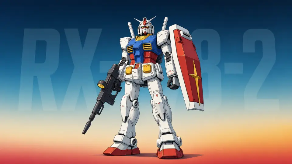 168-高达-RX-78-2高达 AI 生成作品预览