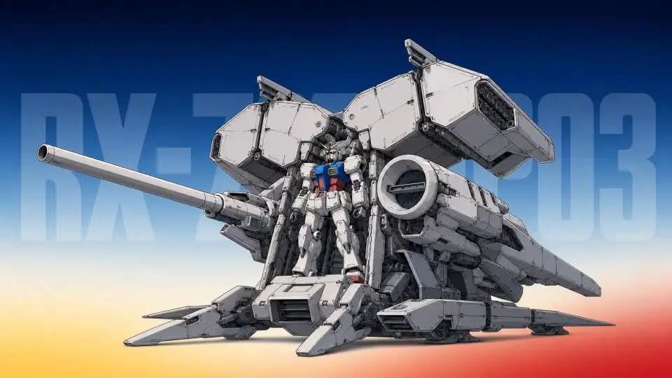 186-高达-RX-78GP03高达GP03石斛兰 AI 生成作品预览