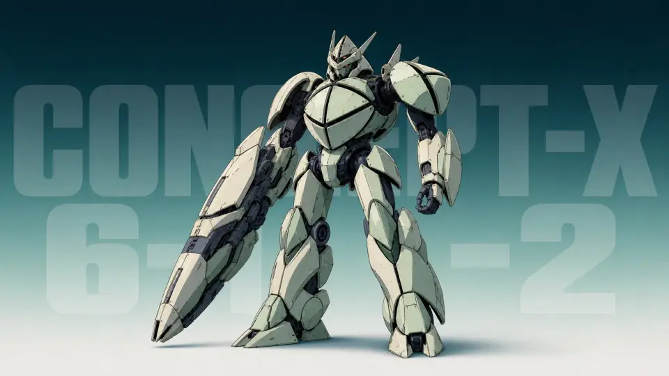 203-高达-CONCEPT-X-6-1-2-Turn-X AI 生成作品预览