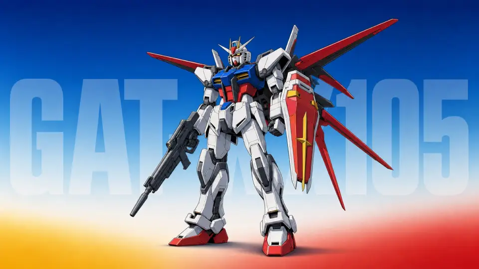 204-高达-GAT-X105强袭高达 AI 生成作品预览