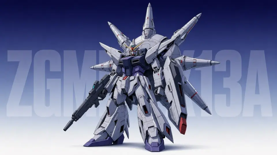 208-高达-ZGMF-X13A神意高达 AI 生成作品预览