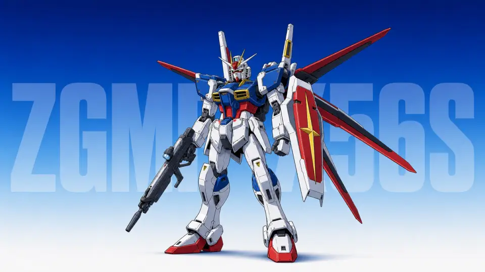 209-高达-ZGMF-X56S脉冲高达 AI 生成作品预览