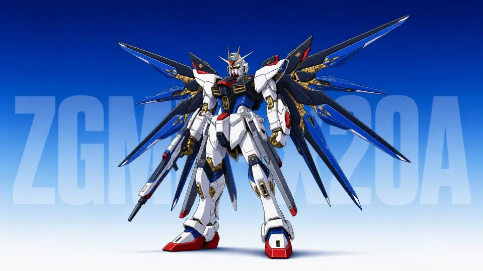 210-高达-ZGMF-X20A强袭自由高达 AI 生成作品预览