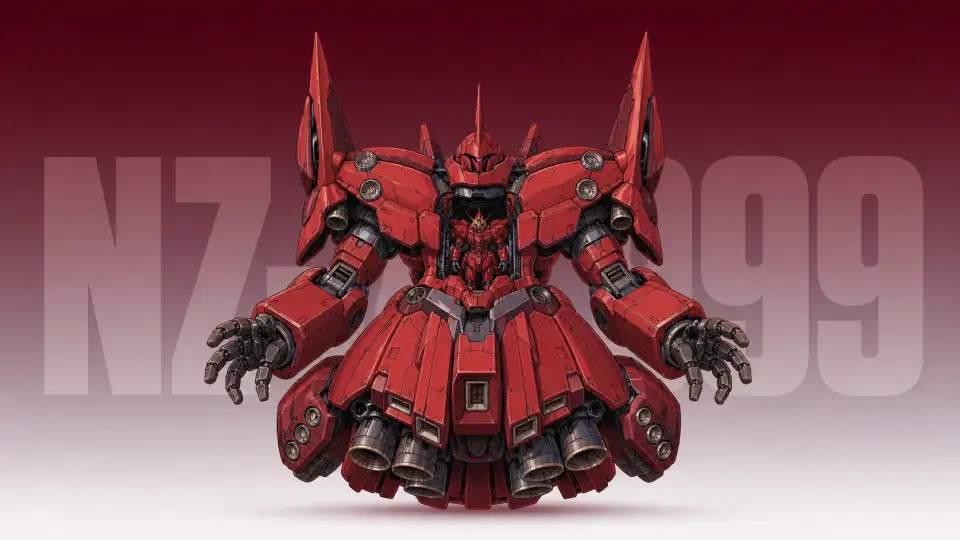 219-高达-NZ-999新吉翁 AI 生成作品预览