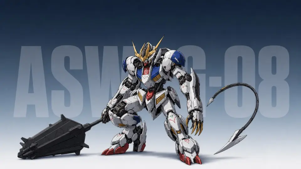 229-高达-ASW-G-08巴巴托斯天狼王 AI 生成作品预览