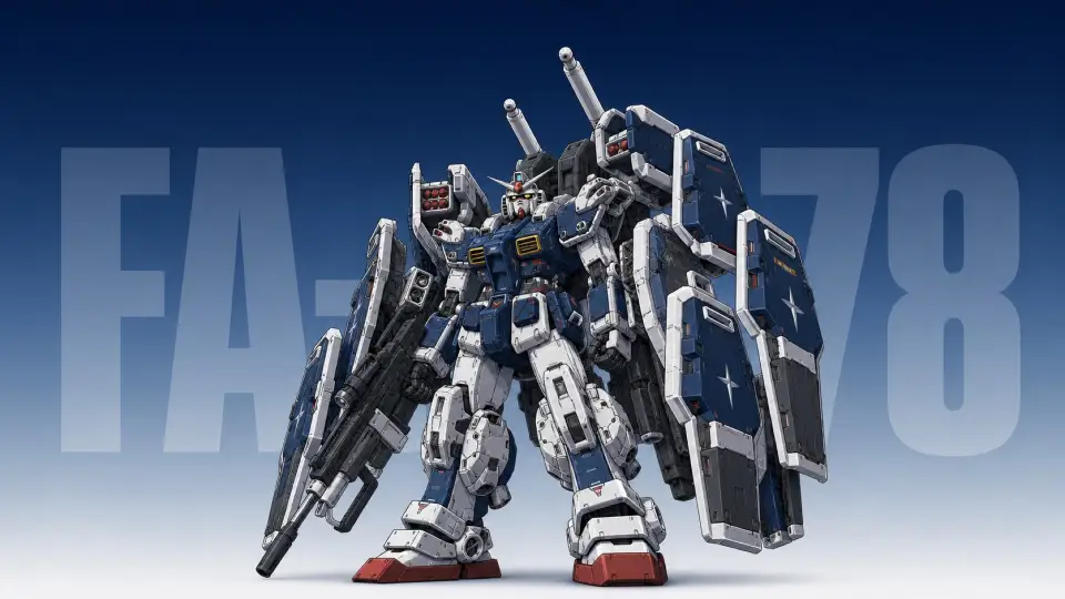 232-高达-FA-78-Full-Armor高达-Thunderbolt AI 生成作品预览