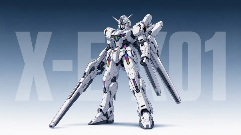 237-高达-X-EX01魔灵高达 AI 生成作品预览
