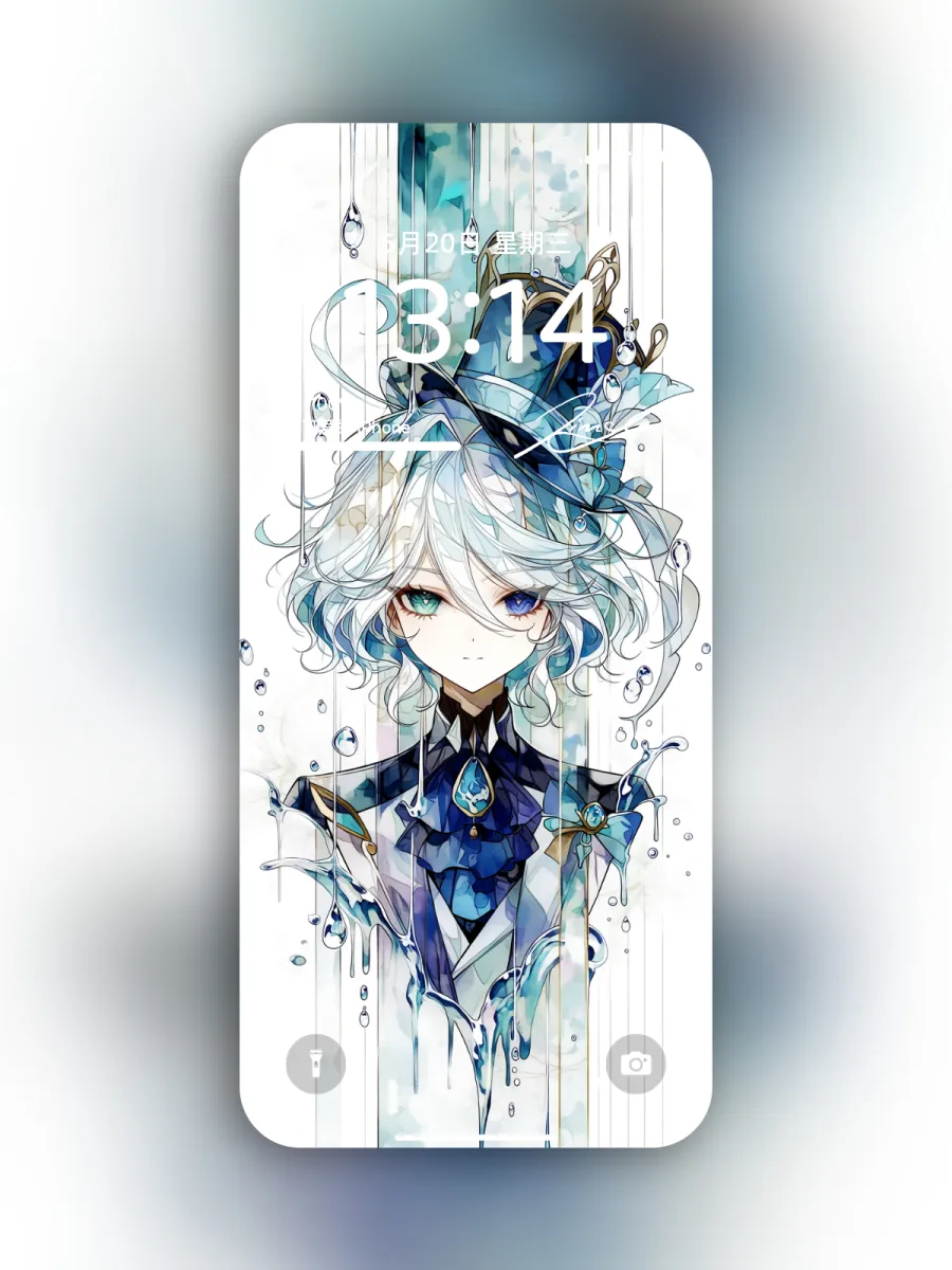 20-芙宁娜 AI 生成作品预览