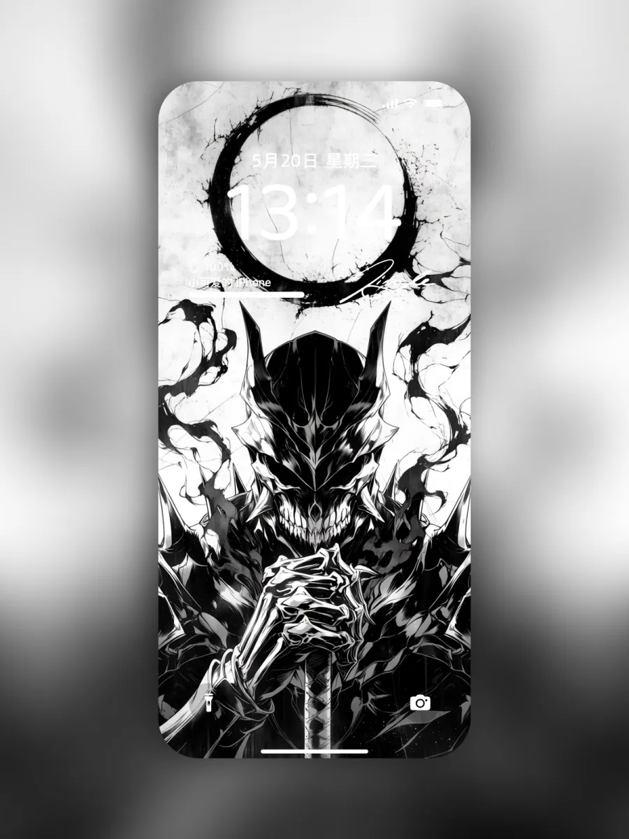 22-骷髅骑士 AI 生成作品预览