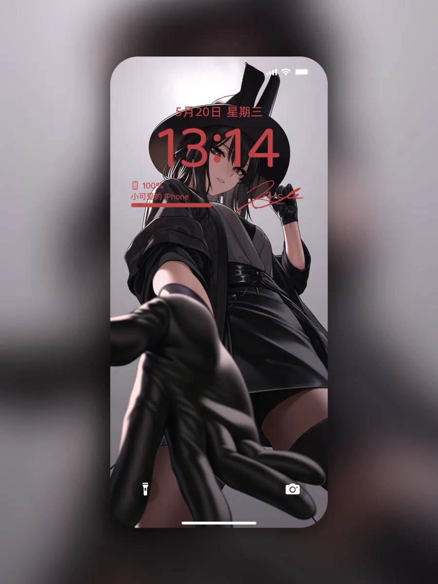 34-红莲 AI 生成作品预览