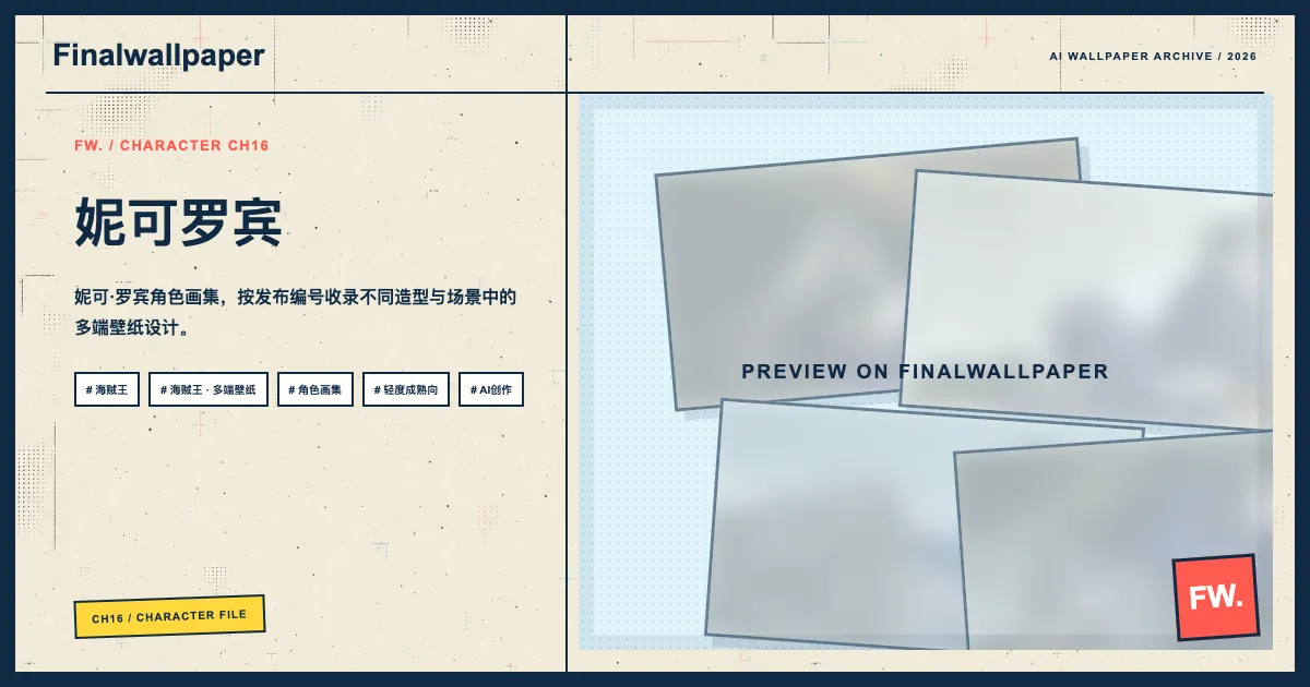 妮可罗宾角色画集分享封面