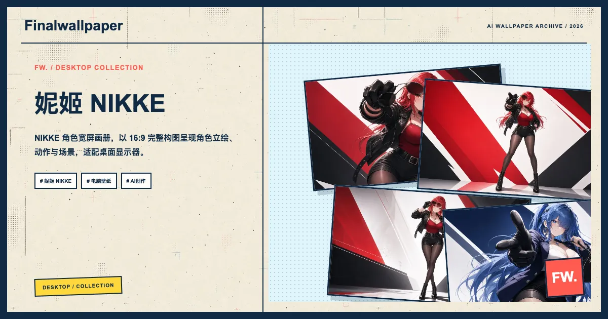 妮姬 NIKKE电脑壁纸画册分享封面