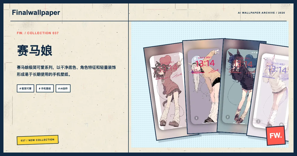 赛马娘 · 极简可爱手机壁纸画册分享封面